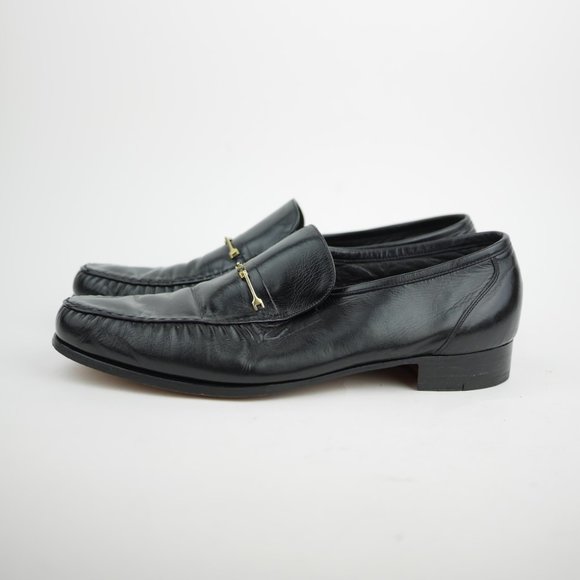 FLORSHEIM ROYAL IMPERIAL Black Leather Loafers main image 12